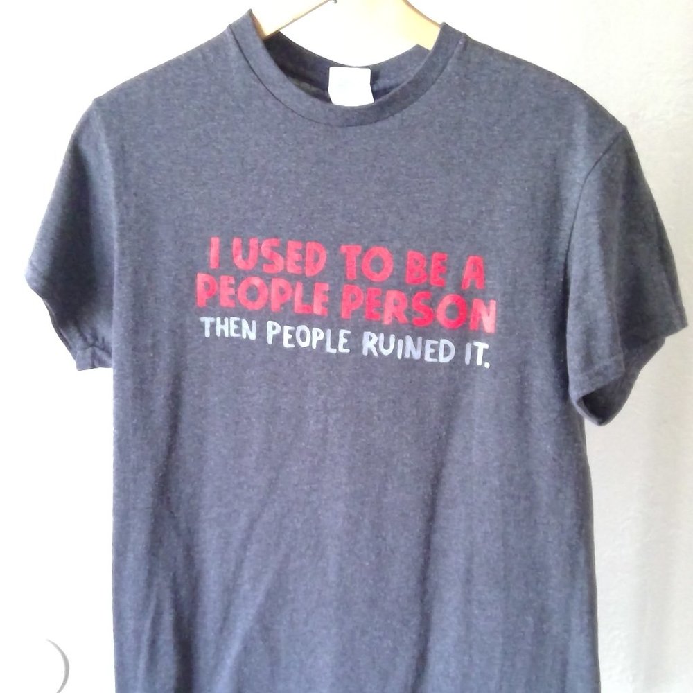 I used to be a people person
